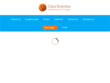Tablet Screenshot of casaboavista.com